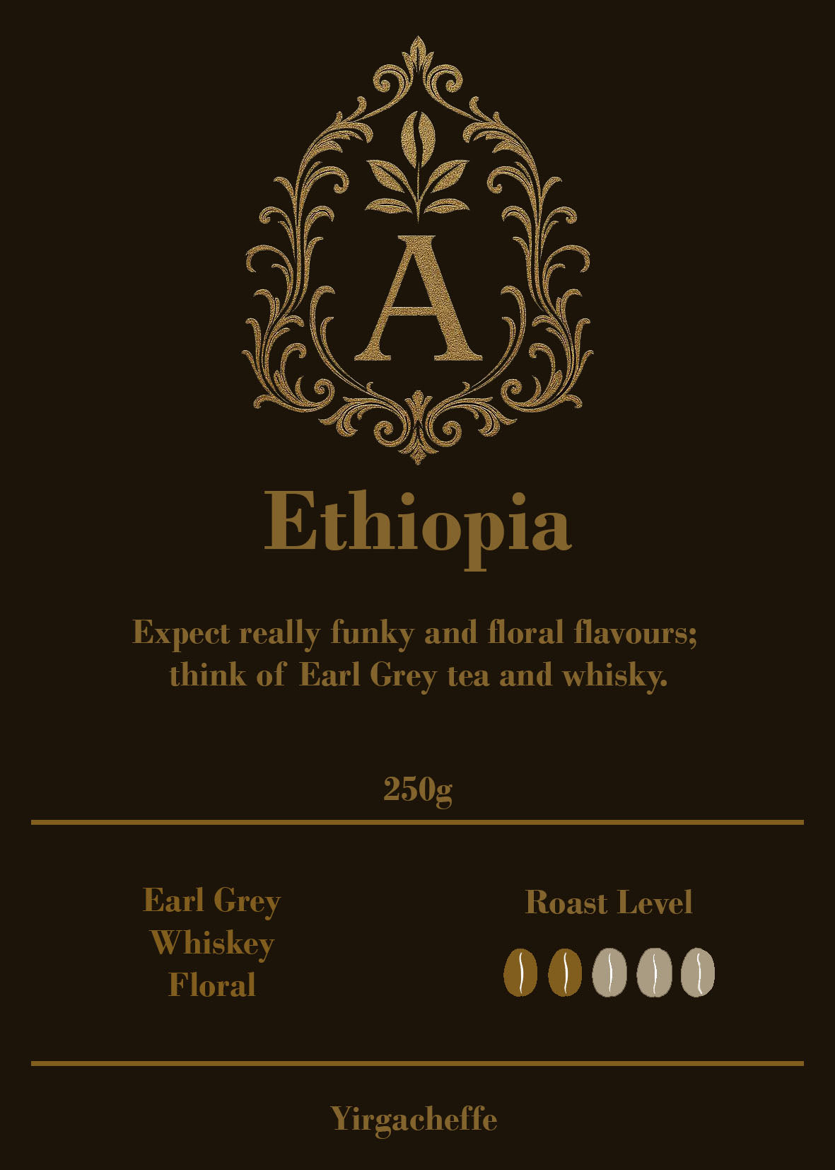 Ethiopia Yirgacheffe 250g